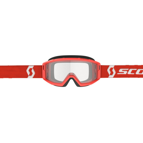 Scott очки кроссовые Primal Red прозрачная линза в Чебоксарах