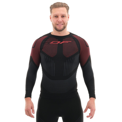 Dragonfly Термофутболка 3DThermo Red с длинным рукавом в Чебоксарах