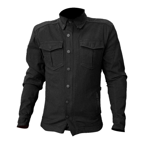 MCP Моторубашка мужская Oslo черный в Чебоксарах