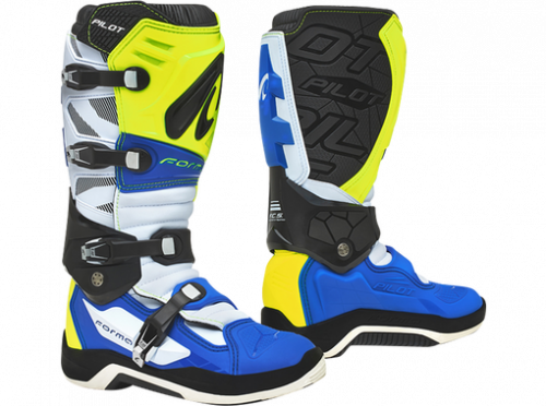 Forma Ботинки Pilot YellowFluo/White/Blue в Чебоксарах