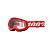 100% Очки подростковые Strata 2 Junior Red / Clear в Чебоксарах