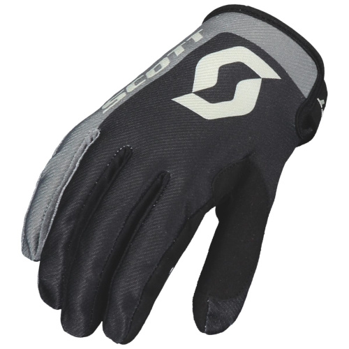 Scott Перчатки 350 Race black/grey в Чебоксарах
