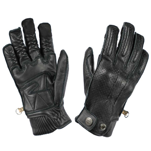 By City Мотоперчатки Oxford Man Black в Чебоксарах
