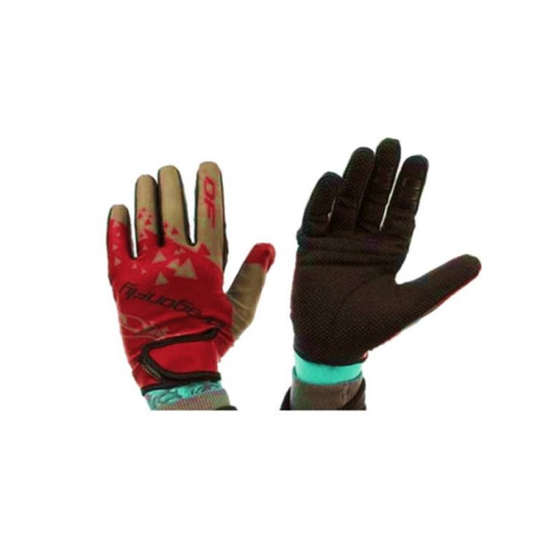 Dragonfly Перчатки Cross Red - Grey в Чебоксарах