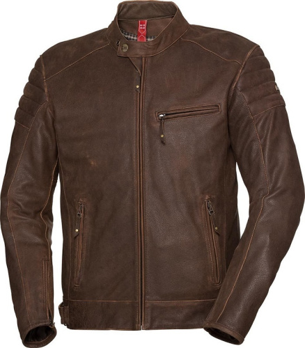 IXS Куртка кожаная Jacket Cruiser Brown в Чебоксарах