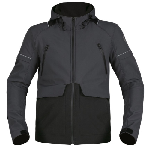 Inflame Куртка мужская Free Wind текстиль серый в Чебоксарах