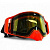 AiM Очки снегоходные с магнитной линзой и подогревом (PRO) 31-103 Accu Heated Orange Glossy в Чебоксарах