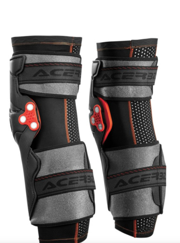 Acerbis Защита коленей X-Strong Knee Black/White в Чебоксарах