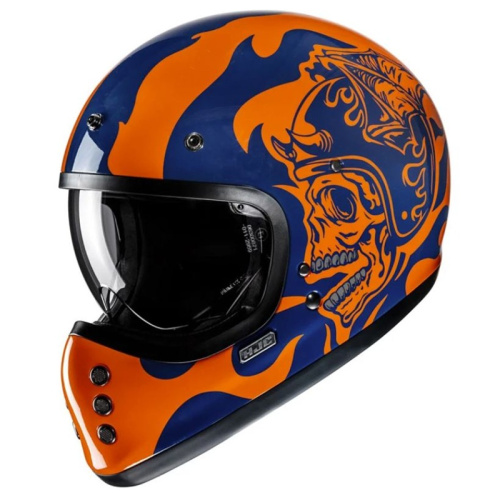 HJC Шлем V60 Flame MC27 в Чебоксарах