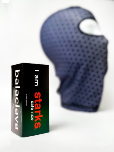 Starks Подшлемник Light Print Moto Черный принт в Чебоксарах
