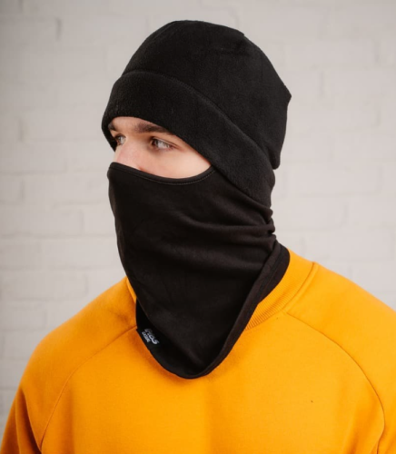 Балаклава Polar Fleece Black в Чебоксарах