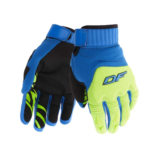 Dragonfly перчатки Enduro Blue-Green в Чебоксарах