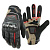 Ones Again Перчатки MG-08 Carbon black-brown в Чебоксарах