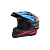 Desment Шлем кроссовый Raptor Black-Blue-Orange graphic в Чебоксарах
