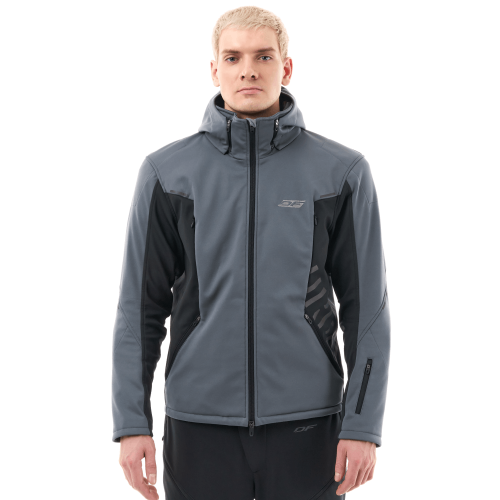 Dragonfly Мототолстовка DF Urban Man 2025 Grey с защитой в Чебоксарах