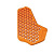 Scott Защитные вставки D3O Chest Protector CP1 Right ORANGE в Чебоксарах