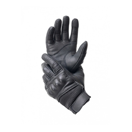 Starks Мотоперчатки Alfard (кожа) черный в Чебоксарах