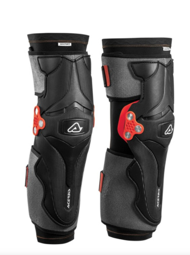 Acerbis Защита коленей X-Strong Knee Black/White в Чебоксарах