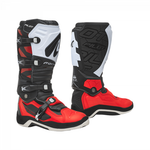 Forma Ботинки Pilot Black/Red/White в Чебоксарах