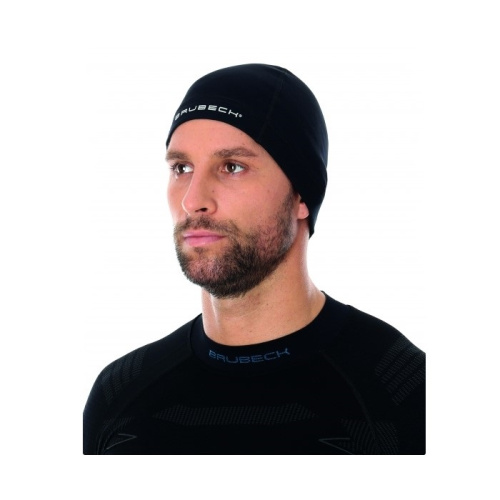 Brubeck Шапка спортивная Protect черная в Чебоксарах
