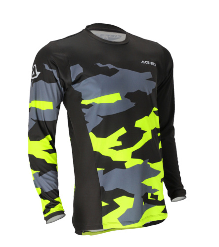 Acerbis Джерси X-Duro Winter Black/Yellow в Чебоксарах