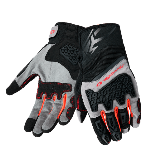 Dragonfly Перчатки DF Terrax Black - Grey в Чебоксарах