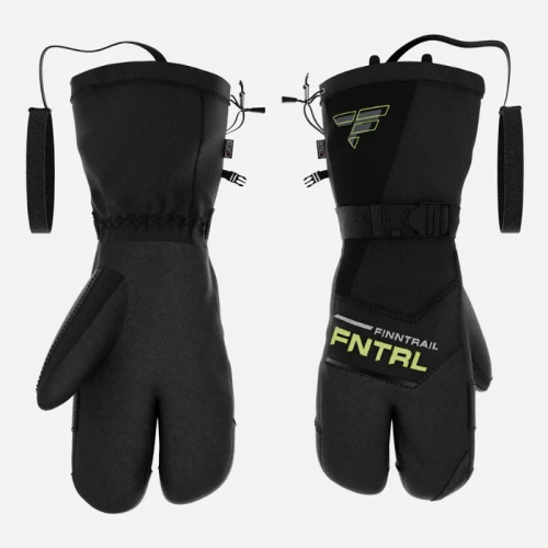 Finntrail Перчатки утепленные Lobster 2801 GraphiteYellow в Чебоксарах