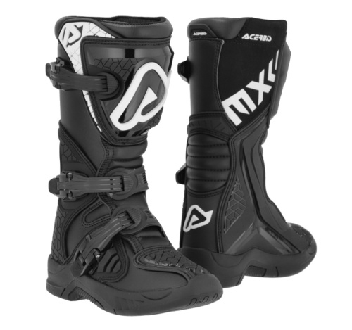 Acerbis Мотоботы детские X-Team JR Black в Чебоксарах