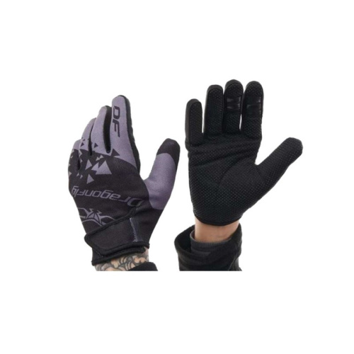 Dragonfly Перчатки Cross Black - Grey в Чебоксарах