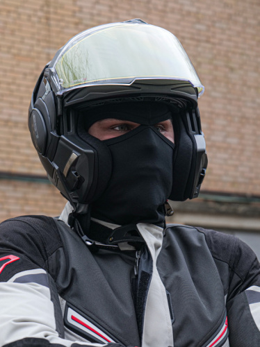 MotoLike Подшлемник Хлопок/Эластан Черный Ninja в Чебоксарах
