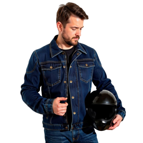 Inflame Куртка мужская Liverpool хлопок+арамид синий в Чебоксарах