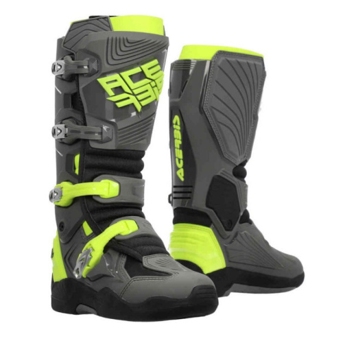 Acerbis Мотоботы кроссовые Whoops Grey/Yellow в Чебоксарах