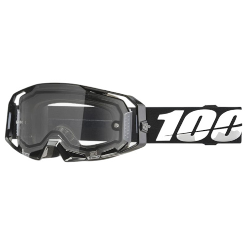 100% Очки Armatic Enduro Moto Black / Clear в Чебоксарах