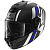 Shark Шлем Spartan RS Carbon Shawn Mat Black/Blue/Silver в Чебоксарах