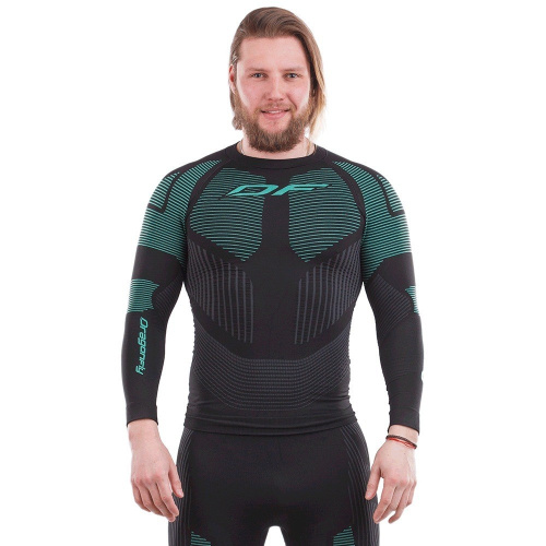 Dragonfly Термофутболка 3DThermo Green с длинным рукавом в Чебоксарах