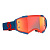 Scott Очки кроссовые Fury dark blue/neon red/orange chrome works в Чебоксарах