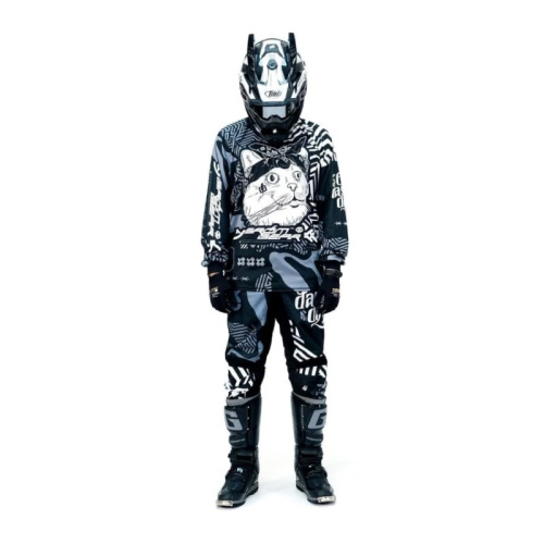 Grom Штаны кроссовые подростковые Gato в Чебоксарах