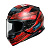 Shoei Мотошлем NXR 2 Fortress красно-черный в Чебоксарах