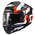 LS2 Мотошлем FF808 Stream II Mika White Blue Red в Чебоксарах