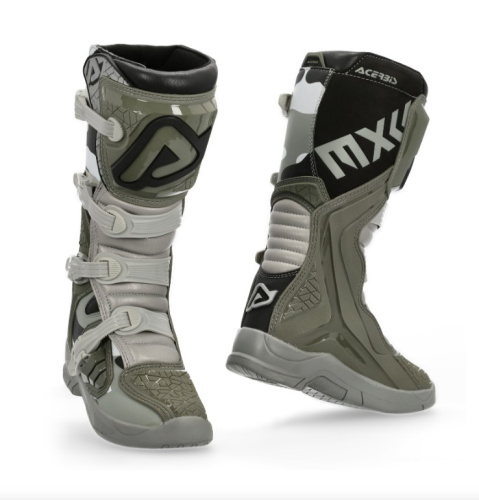 Acerbis Мотоботы кроссовые X-Team Brown/Grey в Чебоксарах