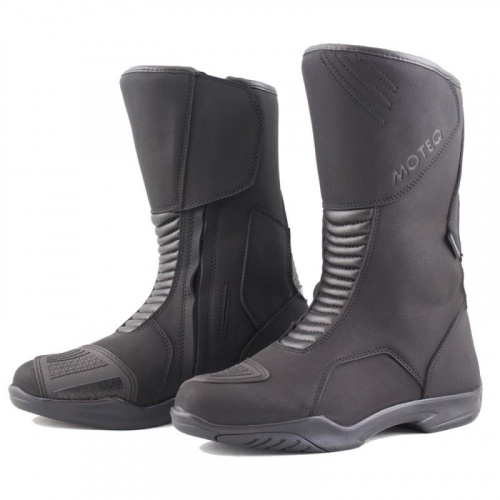 Moteq Кожаные мотоботы Phantom black в Чебоксарах
