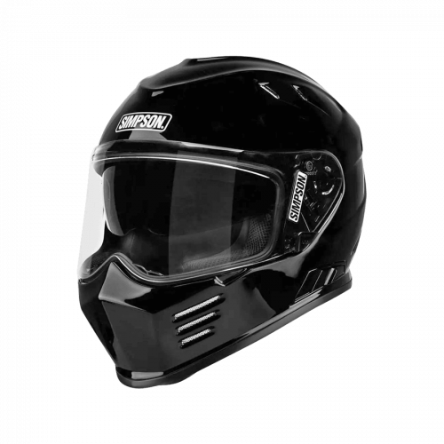 Simpson Шлем интеграл Venom Gloss Black в Чебоксарах