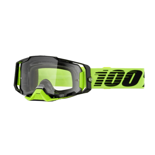 100% Очки Armega Neon Yellow / Clear в Чебоксарах