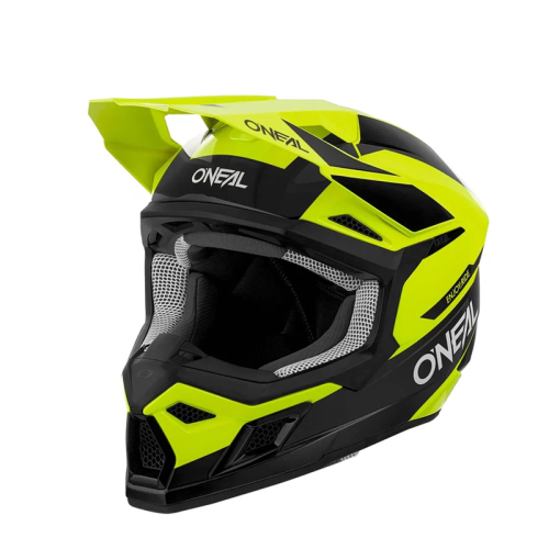 Oneal Шлем кроссовый 3Series Race желтый/черный в Чебоксарах