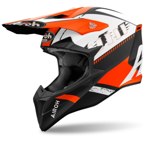 Airoh Мотошлем Wraaap Feel Orange Matt в Чебоксарах