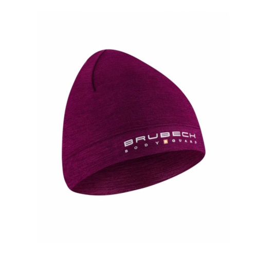 Brubeck Шапка шерстяная Active Wool Сливовый в Чебоксарах
