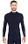 Brubeck Футболка мужская дл.рукав Wool Merino 78% Темно-Синий в Чебоксарах