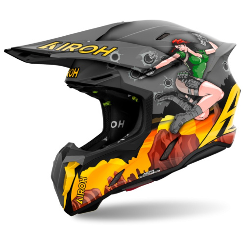 Airoh Шлем Twist 3 Adventure Matt в Чебоксарах