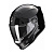Scorpion Exo Мотошлем Covert-FX Solid Черный в Чебоксарах