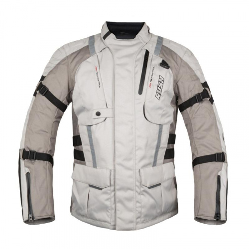 Rush Мотокуртка Long Ride текстиль Серый/Бежевый в Чебоксарах